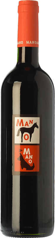 7,95 € 免费送货 | 红酒 Mano a Mano 年轻的 I.G.P. Vino de la Tierra de Castilla 卡斯蒂利亚 - 拉曼恰 西班牙 Tempranillo 瓶子 75 cl