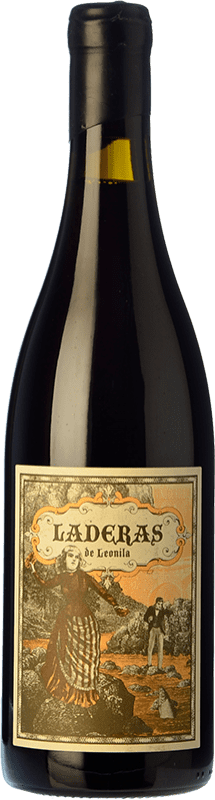 12,95 € Free Shipping | Red Wine Máquina & Tabla Laderas de Leonila Crianza — Aged D.O. Bierzo Castilla y León Spain Mencía Bottle 75 cl
