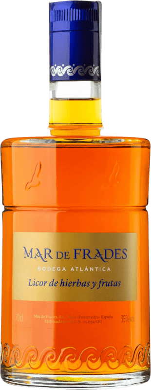 33,95 € Kostenloser Versand | Kräuterlikör Mar de Frades Original D.O. Orujo de Galicia Galizien Spanien Flasche 70 cl