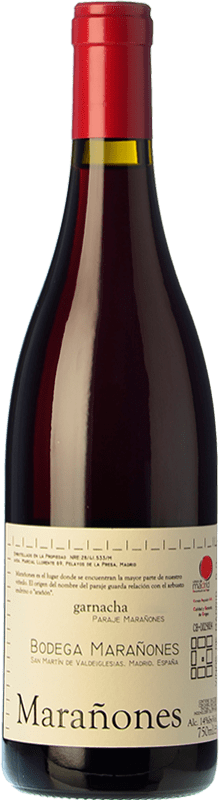 24,95 € Kostenloser Versand | Rotwein Marañones Alterung D.O. Vinos de Madrid Gemeinschaft von Madrid Spanien Grenache Flasche 75 cl