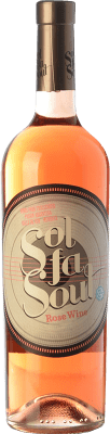 10,95 € Free Shipping | Rosé wine Pelleriti Sol Fa Soul Rosé I.G. Valle de Uco Uco Valley Argentina Malbec Bottle 75 cl
