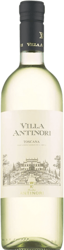 16,95 € Kostenloser Versand | Weißwein Marchesi Antinori Villa Antinori Bianco Jung I.G.T. Toscana Toskana Italien Maturana Tinta, Trebbiano, Grauburgunder, Weißburgunder, Riesling Renano Flasche 75 cl