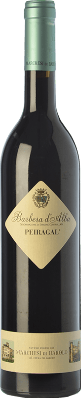 36,95 € Бесплатная доставка | Красное вино Marchesi di Barolo Peiragal D.O.C. Barbera d'Alba Пьемонте Италия Barbera — Барбера 75 cl