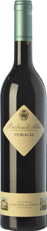 22,95 € 免费送货 | 红酒 Marchesi di Barolo Peiragal D.O.C. Barbera d'Alba 皮埃蒙特 意大利 Barbera 瓶子 75 cl