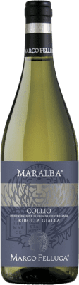 16,95 € 免费送货 | 白酒 Marco Felluga Ribolla D.O.C. Collio Goriziano-Collio 弗留利 - 威尼斯朱利亚 意大利 Ribolla Gialla 瓶子 75 cl