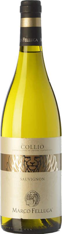 21,95 € Envio grátis | Vinho branco Marco Felluga D.O.C. Collio Goriziano-Collio Friuli-Venezia Giulia Itália Sauvignon Garrafa 75 cl