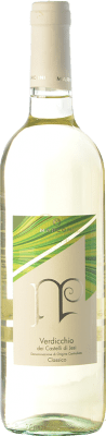 10,95 € Envio grátis | Vinho branco Marconi Classico D.O.C. Verdicchio dei Castelli di Jesi Marche Itália Verdicchio Garrafa 75 cl