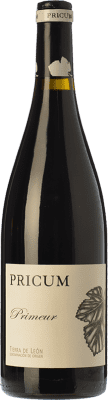 10,95 € 免费送货 | 红酒 Margón Pricum Primeur 年轻的 D.O. Tierra de León 卡斯蒂利亚莱昂 西班牙 Prieto Picudo 瓶子 75 cl