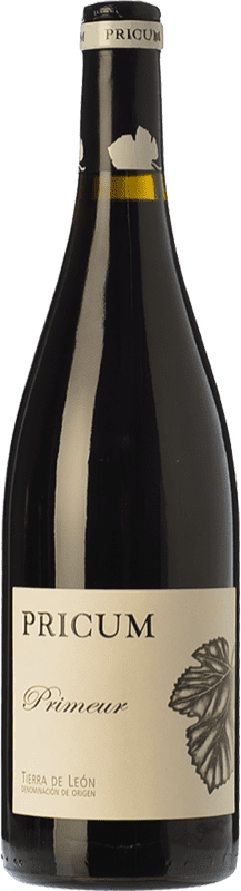 10,95 € 免费送货 | 红酒 Margón Pricum Primeur 年轻的 D.O. Tierra de León 卡斯蒂利亚莱昂 西班牙 Prieto Picudo 瓶子 75 cl