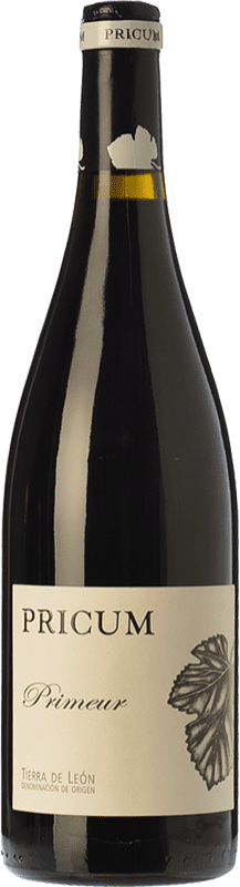 12,95 € 免费送货 | 红酒 Margón Pricum Primeur 年轻的 D.O. León 卡斯蒂利亚莱昂 西班牙 Prieto Picudo 瓶子 75 cl