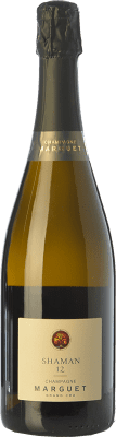 66,95 € Бесплатная доставка | Белое игристое Marguet Shaman Grand Cru A.O.C. Champagne шампанское Франция Pinot Black, Chardonnay бутылка 75 cl