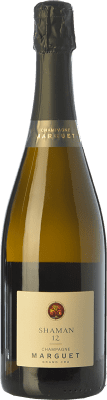 51,95 € Kostenloser Versand | Weißer Sekt Marguet Shaman Grand Cru A.O.C. Champagne Champagner Frankreich Spätburgunder, Chardonnay Flasche 75 cl