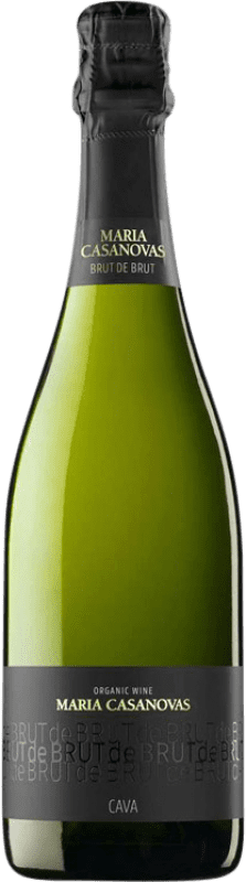 13,95 € Envio grátis | Espumante Branco Maria Casanovas de Brut — Bruto Reserva D.O. Cava Catalunha Espanha Macabeo, Xarel·lo, Parellada 75 cl