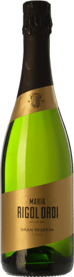 17,95 € Бесплатная доставка | Белое игристое вино María Rigol Ordi Гран Резерва D.O. Cava Каталония Испания Macabeo — Макабео, Xarel·lo — Шарелло, Parellada — Парельяда 75 cl