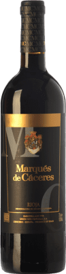 22,95 € 免费送货 | 红酒 Marqués de Cáceres 大储备 D.O.Ca. Rioja 拉里奥哈 西班牙 Tempranillo, Grenache, Graciano 瓶子 75 cl