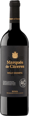 22,95 € 送料無料 | 赤ワイン Marqués de Cáceres グランド・リザーブ D.O.Ca. Rioja ラ・リオハ スペイン Tempranillo, Grenache, Graciano ボトル 75 cl