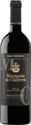 27,95 € Kostenloser Versand | Rotwein Marqués de Cáceres Große Reserve D.O.Ca. Rioja La Rioja Spanien Tempranillo, Grenache, Graciano Flasche 75 cl