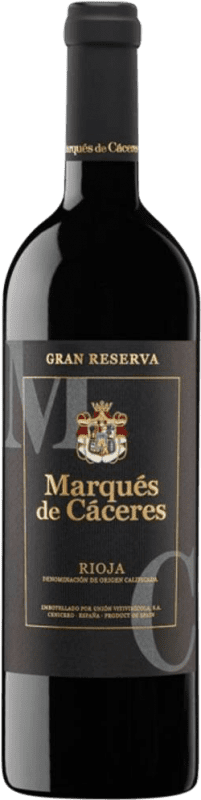 23,95 € Envio grátis | Vinho tinto Marqués de Cáceres Grande Reserva D.O.Ca. Rioja La Rioja Espanha Tempranillo, Grenache, Graciano Garrafa 75 cl