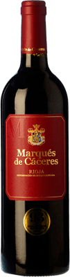 21,95 € Kostenloser Versand | Rotwein Marqués de Cáceres Alterung D.O.Ca. Rioja La Rioja Spanien Tempranillo, Grenache, Graciano Magnum-Flasche 1,5 L