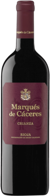 25,95 € 免费送货 | 红酒 Marqués de Cáceres 岁 D.O.Ca. Rioja 拉里奥哈 西班牙 Tempranillo, Grenache, Graciano 瓶子 Magnum 1,5 L