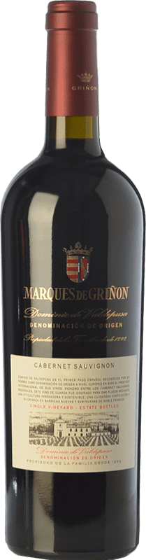 29,95 € Envio grátis | Vinho Tinto Marqués de Griñón Crianza D.O.P. Vino de Pago Dominio de Valdepusa Castela-Mancha Espanha Cabernet Sauvignon 75 cl