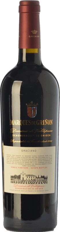 31,95 € Бесплатная доставка | Красное вино Marqués de Griñón Резерв D.O.P. Vino de Pago Dominio de Valdepusa Кастилья-Ла-Манча Испания Graciano бутылка 75 cl