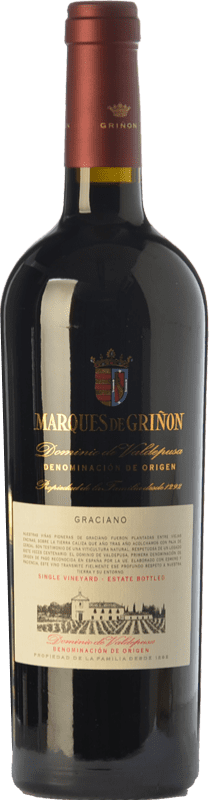 29,95 € Envio grátis | Vinho Tinto Marqués de Griñón Reserva D.O.P. Vino de Pago Dominio de Valdepusa Castela-Mancha Espanha Graciano 75 cl