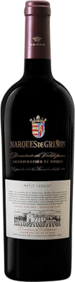 32,95 € Free Shipping | Red wine Marqués de Griñón Aged D.O.P. Vino de Pago Dominio de Valdepusa Castilla la Mancha Spain Petit Verdot Bottle 75 cl