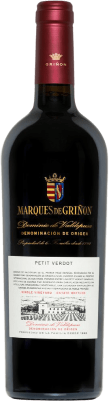34,95 € Free Shipping | Red wine Marqués de Griñón Aged D.O.P. Vino de Pago Dominio de Valdepusa Castilla la Mancha Spain Petit Verdot Bottle 75 cl
