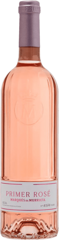 44,95 € Kostenloser Versand | Rosé-Wein Marqués de Murrieta Primer Rosé D.O.Ca. Rioja La Rioja Spanien Mazuelo Flasche 75 cl