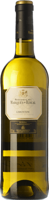17,95 € Free Shipping | White wine Marqués de Riscal Limousin Crianza D.O. Rueda Castilla y León Spain Verdejo Bottle 75 cl