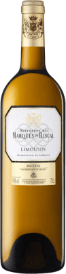 21,95 € Free Shipping | White Wine Marqués de Riscal Limousin Crianza — Aged D.O. Rueda Castilla y León Spain Verdejo 75 cl