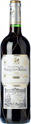 22,95 € Kostenloser Versand | Rotwein Marqués de Riscal Reserve D.O.Ca. Rioja La Rioja Spanien Tempranillo, Graciano, Mazuelo Flasche 75 cl