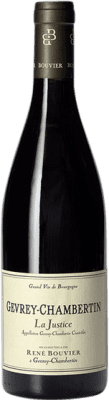 56,95 € Kostenloser Versand | Rotwein René Bouvier La Justice A.O.C. Gevrey-Chambertin Burgund Frankreich Pinot Noir — Spätburgunder Eco — Biologisch 75 cl