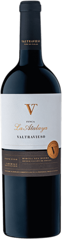 44,95 € Бесплатная доставка | Красное вино Valtravieso Finca La Atalaya Резерва D.O. Ribera del Duero Кастилия-Леон Испания Tempranillo — Темпранильо, Cabernet Sauvignon — Каберне Совиньон 75 cl