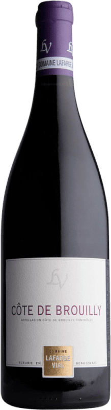 47,95 € Envoi gratuit | Vin Rouge Lafarge-Vial A.O.C. Côte de Brouilly Beaujolais France Gamay Eco Biologique Bouteille 75 cl