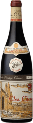 28,95 € Free Shipping | Red wine Clos Cibonne Cuvée Prestige Olivier A.O.C. Côtes de Provence Provence France Syrah, Grenache Tintorera, Tibouren Bottle 75 cl