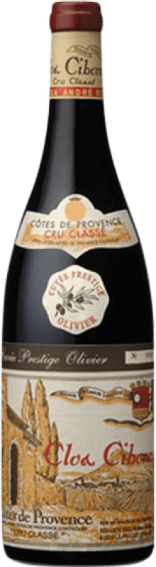 47,95 € Бесплатная доставка | Красное вино Clos Cibonne Olivier Cuvée, Prestige — Престиж A.O.C. Côtes de Provence Прованс Франция Syrah — Сира, Garnacha — Гренаш, Tibouren — Тибурен 75 cl