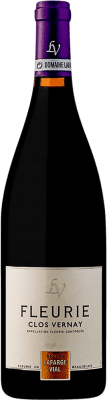 47,95 € Spedizione Gratuita | Vino rosso Lafarge-Vial Clos Vernay A.O.C. Fleurie Beaujolais Francia Gamay Bottiglia 75 cl