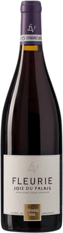 39,95 € Spedizione Gratuita | Vino rosso Lafarge-Vial Joie du Palais A.O.C. Fleurie Beaujolais Francia Gamay Bottiglia 75 cl