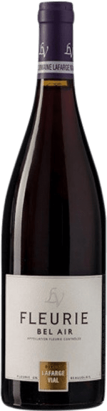 37,95 € Spedizione Gratuita | Vino rosso Lafarge-Vial Bel Air A.O.C. Fleurie Beaujolais Francia Gamay Bottiglia 75 cl