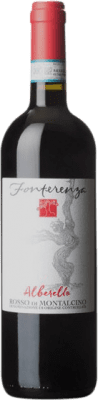 41,95 € Envio grátis | Vinho tinto Campi di Fonterenza Alberello D.O.C. Rosso di Montalcino Tuscany Itália Sangiovese Garrafa 75 cl
