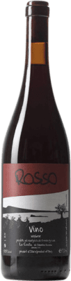 24,95 € Free Shipping | Red wine Le Coste Rosso I.G. Vino da Tavola Lazio Italy Sangiovese, Cannonau, Colorino, Ciliegiolo Bottle 75 cl