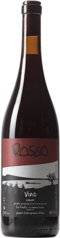 24,95 € Envío gratis | Vino tinto Le Coste Rosso I.G. Vino da Tavola Lazio Italia Sangiovese, Cannonau, Colorino, Ciliegiolo Botella 75 cl