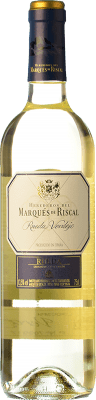 13,95 € Envío gratis | Vino blanco Marqués de Riscal D.O. Rueda Castilla y León España Verdejo Botella 75 cl