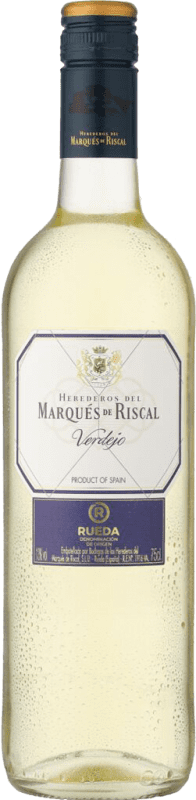 14,95 € Бесплатная доставка | Белое вино Marqués de Riscal D.O. Rueda Кастилия-Леон Испания Verdejo бутылка 75 cl