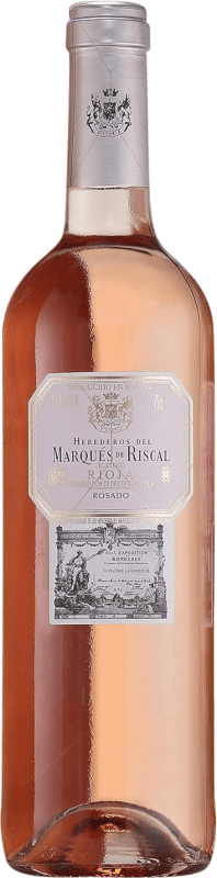 9,95 € Kostenloser Versand | Roséwein Marqués de Riscal D.O.Ca. Rioja La Rioja Spanien Tempranillo, Grenache Flasche 75 cl