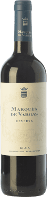 25,95 € Envio grátis | Vinho tinto Marqués de Vargas Reserva D.O.Ca. Rioja La Rioja Espanha Tempranillo, Grenache, Mazuelo Garrafa 75 cl