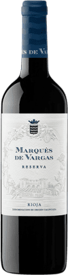 26,95 € 免费送货 | 红酒 Marqués de Vargas 预订 D.O.Ca. Rioja 拉里奥哈 西班牙 Tempranillo, Grenache, Mazuelo 瓶子 75 cl