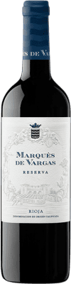 26,95 € 送料無料 | 赤ワイン Marqués de Vargas レセルバ D.O.Ca. Rioja ラ・リオハ スペイン Tempranillo — テンプラニーリョ, Garnacha — グルナッシュ, Mazuelo — マスエロ 75 cl